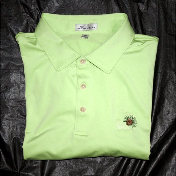 Peter Millar Men's Short Sleeve Polo Golf Shirt Size 2XL - Picture 4 of 6